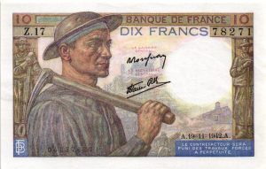 10 francs mineur