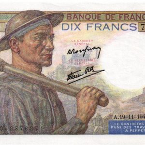 10 francs mineur