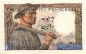 10 francs mineur