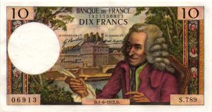 10 Francs Voltaire