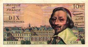 10 nouveaux francs richelieu