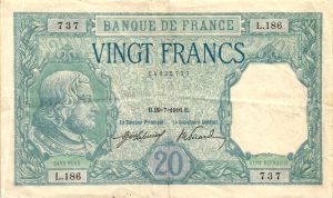 20 Francs Bayard