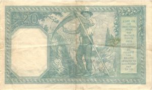 Verso 20 Francs Bayard