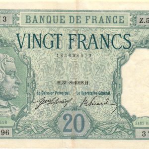 20 Francs Bayard