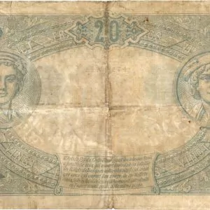 20 Francs Bleu