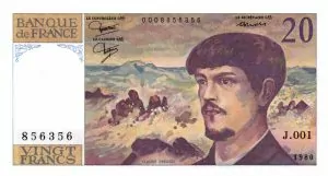 20 Francs Debussy