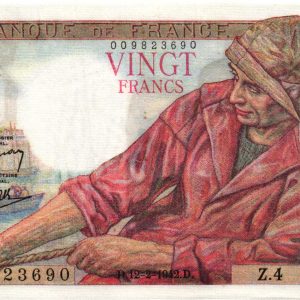 20 Francs Pêcheur