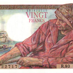 20 Francs Pêcheur