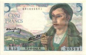 5 francs berger