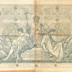 billet 5 francs noir
