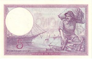 Billet 5 Francs VIOLET