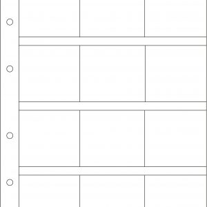 feuilles monnaies etui carton 12 cases