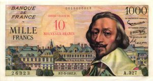 10 NF SUR 1000 FRANCS RICHELIEU