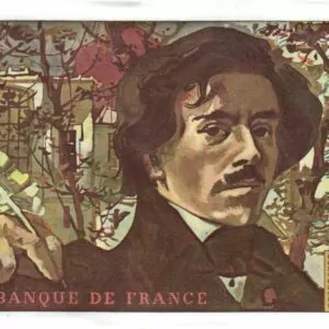 100 FRANCS DELACROIX Alphabet 1 - non hachuré