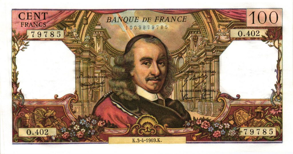 100 Francs Corneille