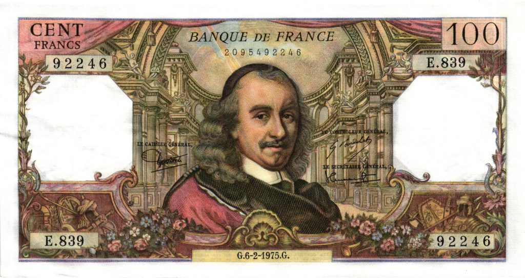 100 Francs Corneille