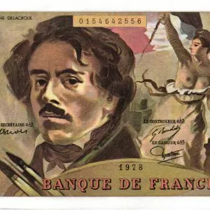 100 Francs Delacroix Modifié