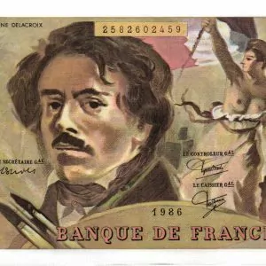 100 Francs Delacroix Modifié
