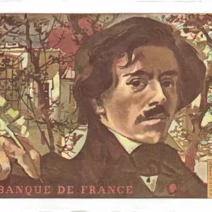 100 Francs Delacroix Modifié