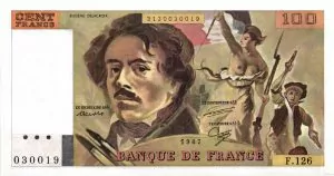 100 Francs Delacroix Modifié