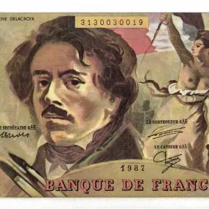 100 Francs Delacroix Modifié