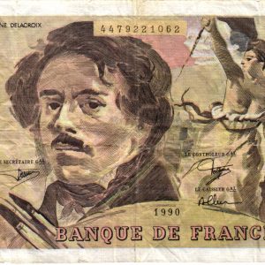 100 Francs Delacroix Imprimé en continu