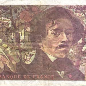 100 Francs Delacroix Imprimé en continu