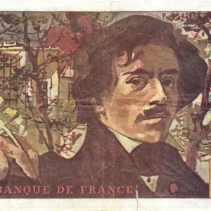 100 Francs Delacroix Imprimé en continu