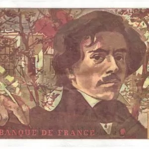 100 Francs Delacroix Imprimé en continu
