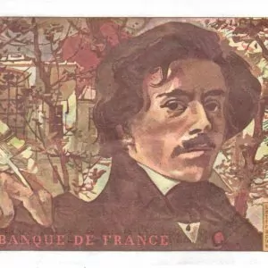 100 Francs Delacroix Imprimé en continu