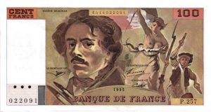 100 Francs DELACROIX Articles 442-1 et 442-2