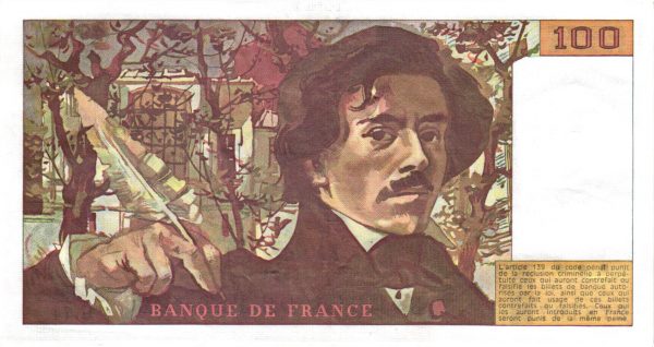 100 Francs Delacroix Modifié