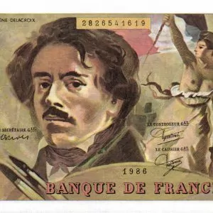 100 Francs Delacroix Modifié
