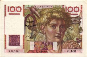 100 Francs Jeune Paysan