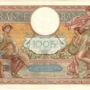 100 Francs Luc Olivier Merson modifié