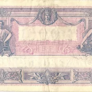 1000 Francs Bleu et Rose