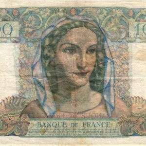 1000 Francs Minerve et Hercule