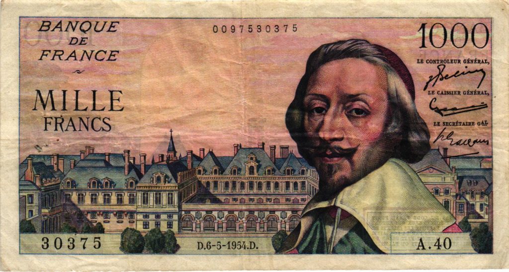1000 Francs Richelieu