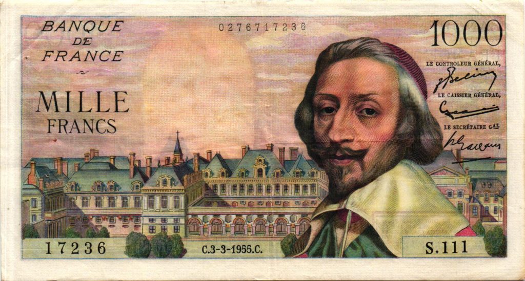 1000 Francs Richelieu