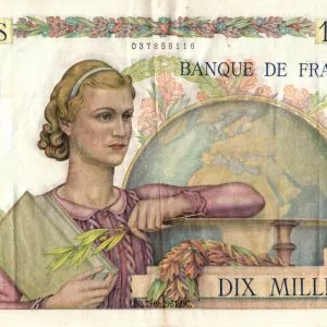 10000 Francs Génie Français
