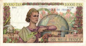 10000 Francs Génie Français