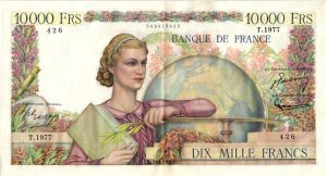 10000 Francs Génie Français