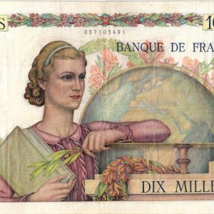 10000 Francs Génie Français