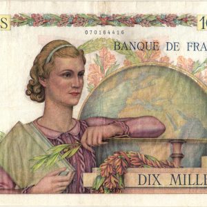 10000 Francs Génie Français