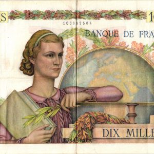 10000 Francs Génie Français
