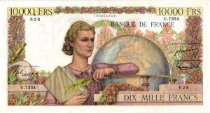 10000 Francs Génie Français