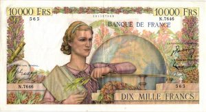 10000 Francs Génie Français