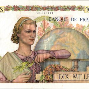 10000 Francs Génie Français