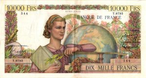 10000 Francs Génie Français