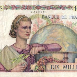 10000 Francs Génie Français